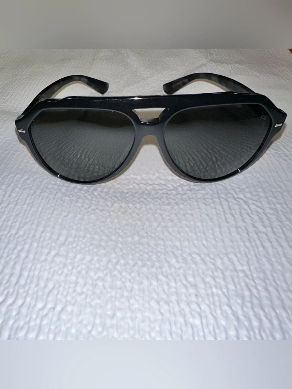 Dolce&Gabbana Black Aviator Luxury Sunglasses Model DG4474
